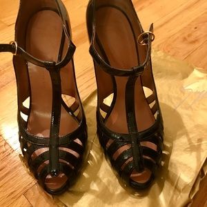 Giuseppe Zanotti Design Black Open Toe Sandals